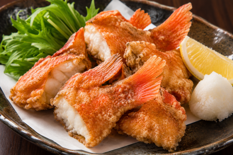 アカハタのアカハタの唐揚げ