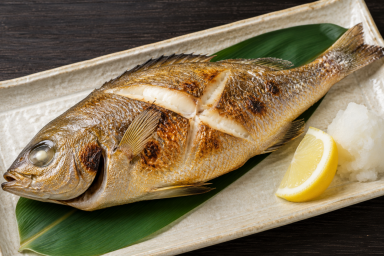 イサキのイサキの塩焼き