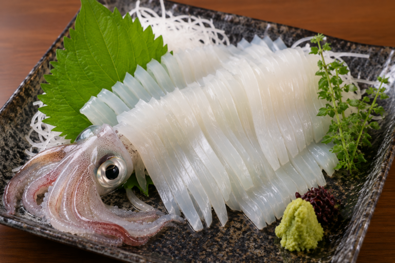 ケンサキイカのケンサキイカの刺身