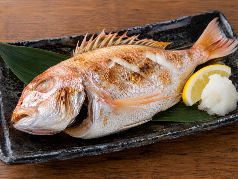 レンコダイのレンコダイの塩焼き
